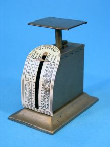 letter scale, maker Pelouze