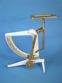 letter scale, maker unknown