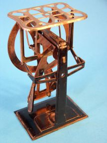 rear of the letter scale