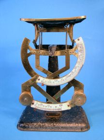 letter scale, maker J. Maul