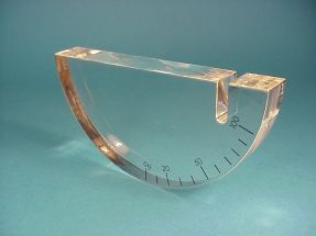 letter scale Ecosol, Swiss design