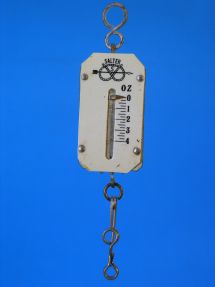 letter scale, maker Salter