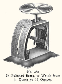 letter scale