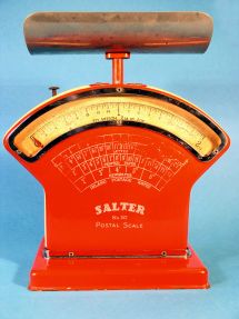 letter scale, maker Salter