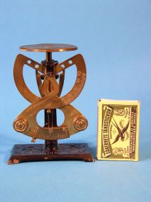 letter scale, maker Ph.J. Maul