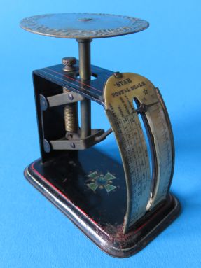 Star letter scale, maker Pelouze