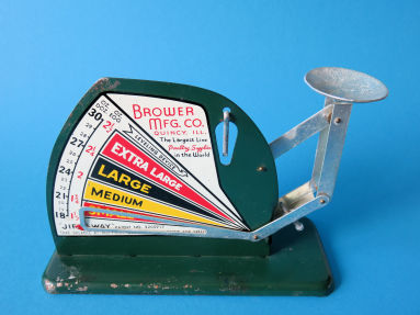 egg grader, supplier Brower Mfg.
