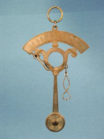 letter scale, maker unknown