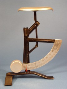 letter scale, maker Geba