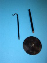 the three parts of the suspension pole