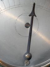 the relatively thick pointer