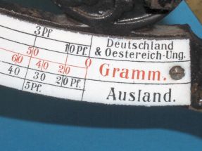 postal rates on the scale