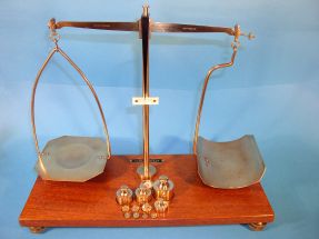 letter balance, maker Becker's Sons Rotterdam