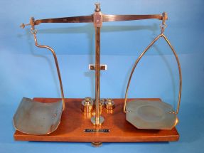 rear of the balance