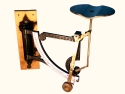 Ph.J. Maul wall mounted letter scale