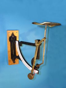 wall letter scale, maker Ph.J. Maul, Germany