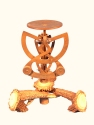 Columbus on antler parts