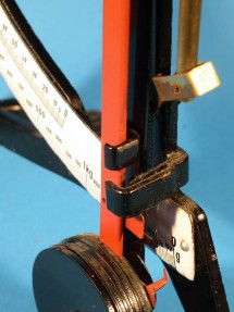 detail van het contragewicht