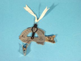 fish letter scale, unknown maker
