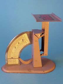 letter scale, unknown maker