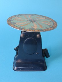 back of the letter scale