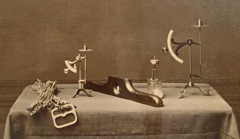 album photo showing two Holsboer letter scales