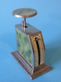 Rowenta letter scale, maker onbekend