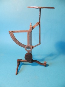 letter scale, maker unknown