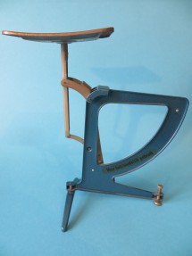 back of the letter scale
