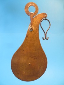 back of the letter scale
