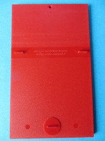 bottom of the letter scale