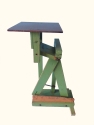 wooden letter scale