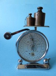 checking the scale
