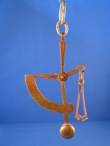 back of the letter scale