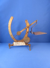 letter scale, maker Samuel Turner Sr.