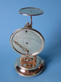 letter scale, maker unknown