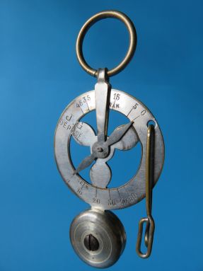 letter scale, maker J.Girard