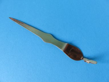 bottom side of the scale