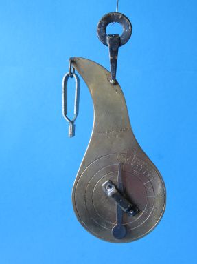 letter scale, maker Frans Svanström