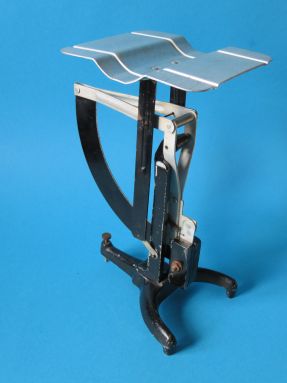 back of the letter scale