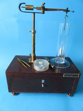 Westphal balance, maker Becker's, Brummen