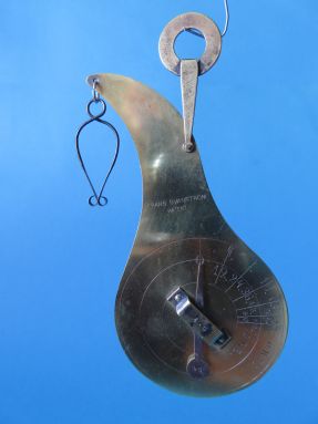 letter scale, maker Frans Svanström