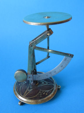 letter scale, maker Erhard & Söhne