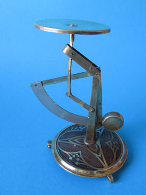 back of the letter scale