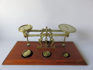 letter balance, maker Narcisse Briais