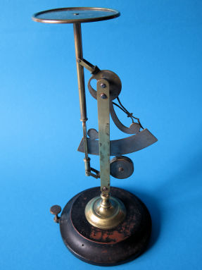 back of the letter scale