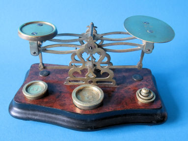 letter balance, maker Narcisse Briais