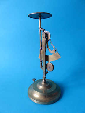 back of the letter scale