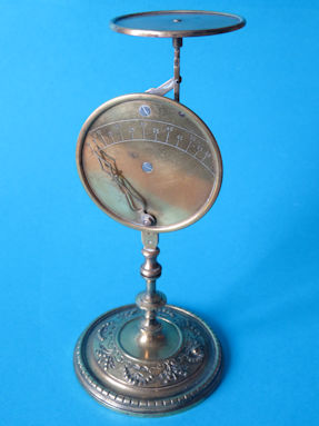 letter scale, maker unknown
