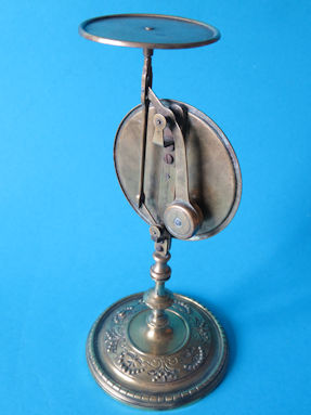 back of the letter scale